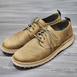 Clarks Men's Solsbury Shoes Comfort Lace Up Dark Sand Leather 26178984 SZ 13 M‎